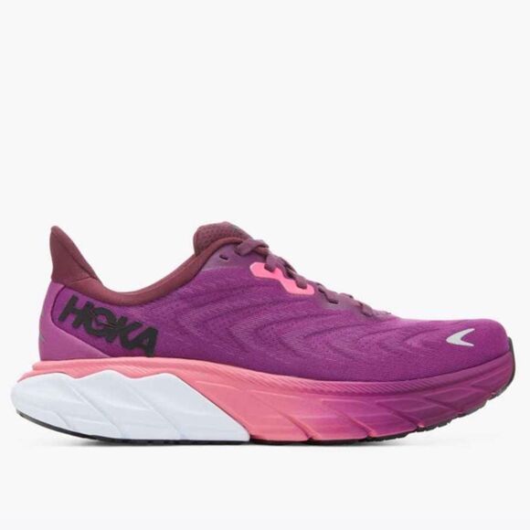 Hoka Arahi 6 Pink Running Shoes in Size US 7B - Picture 1 of 12